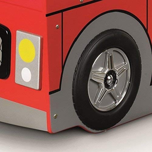 London Bunk Bed, Red