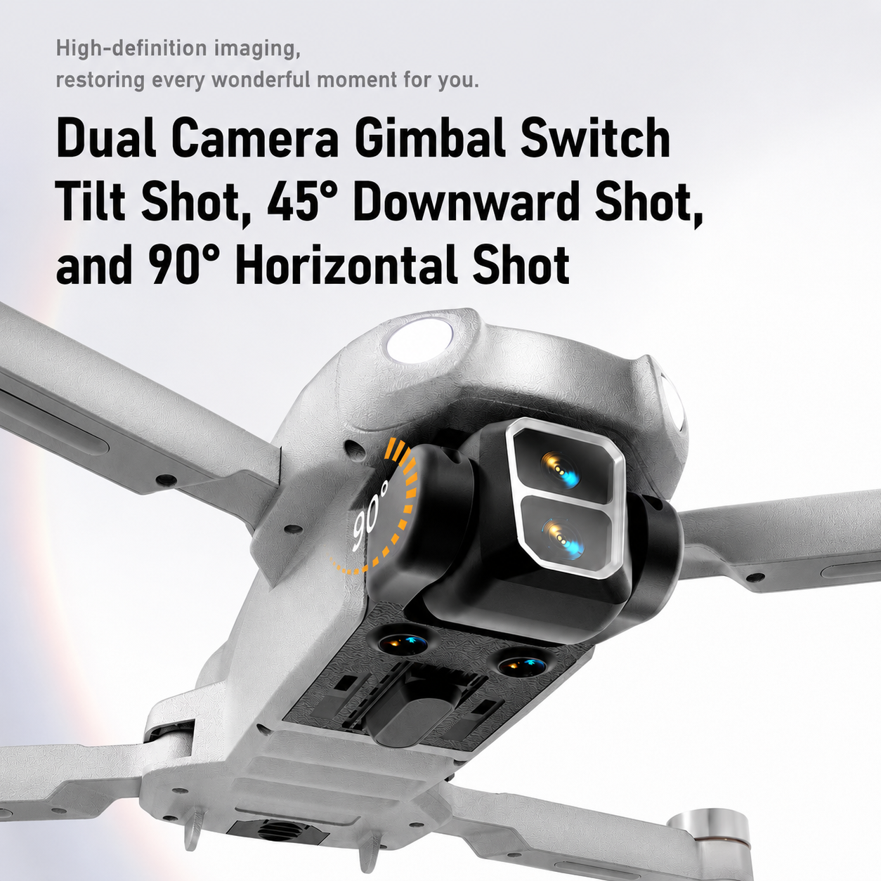 A888 Pro 4K Dual Camera Brushless Motor Drone | Long Flight Time FPV Quadcopter with Real-Time Image Transmission