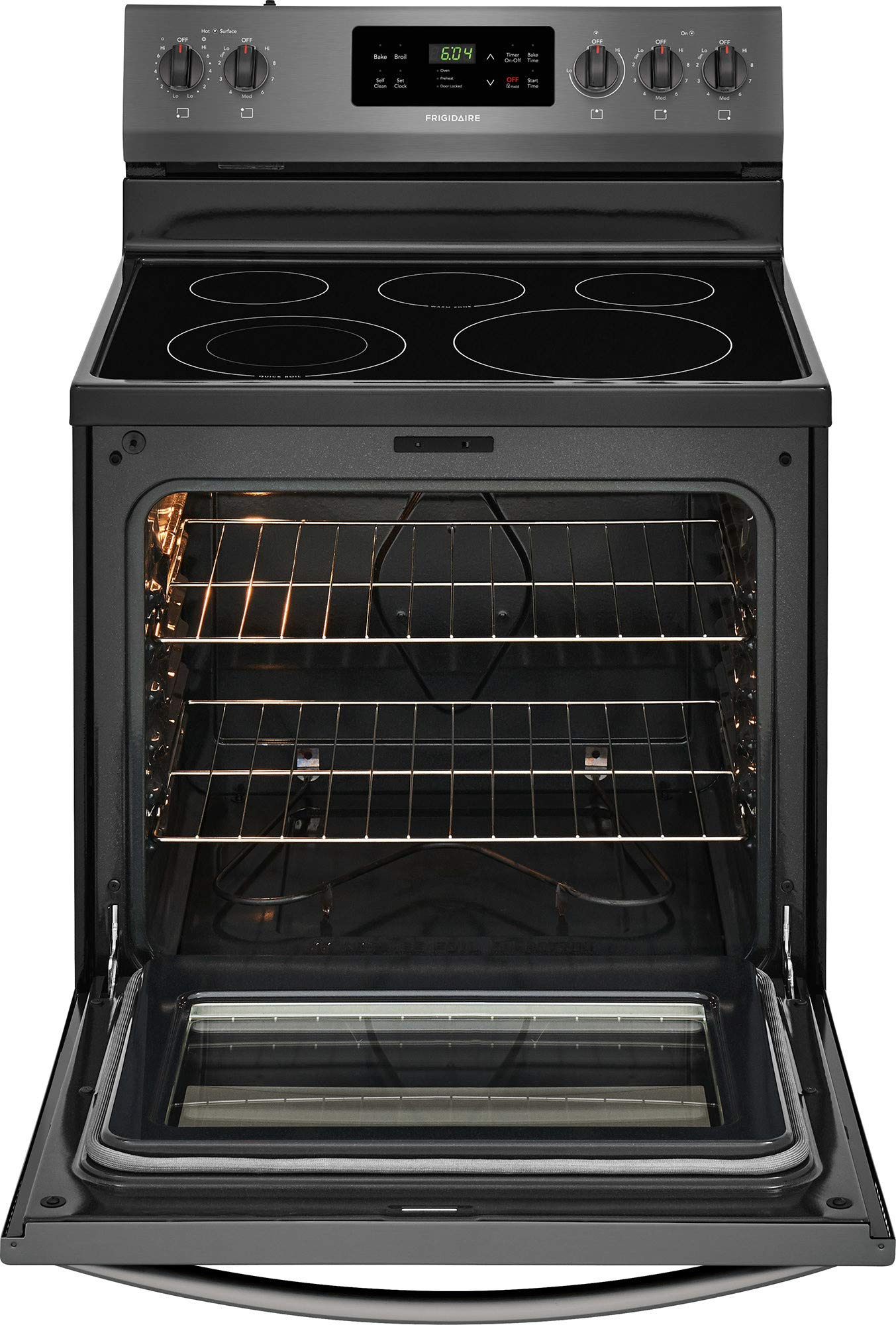30 Freestanding Electric Range with 5.3 cu. ft. Capacity 2 Oven