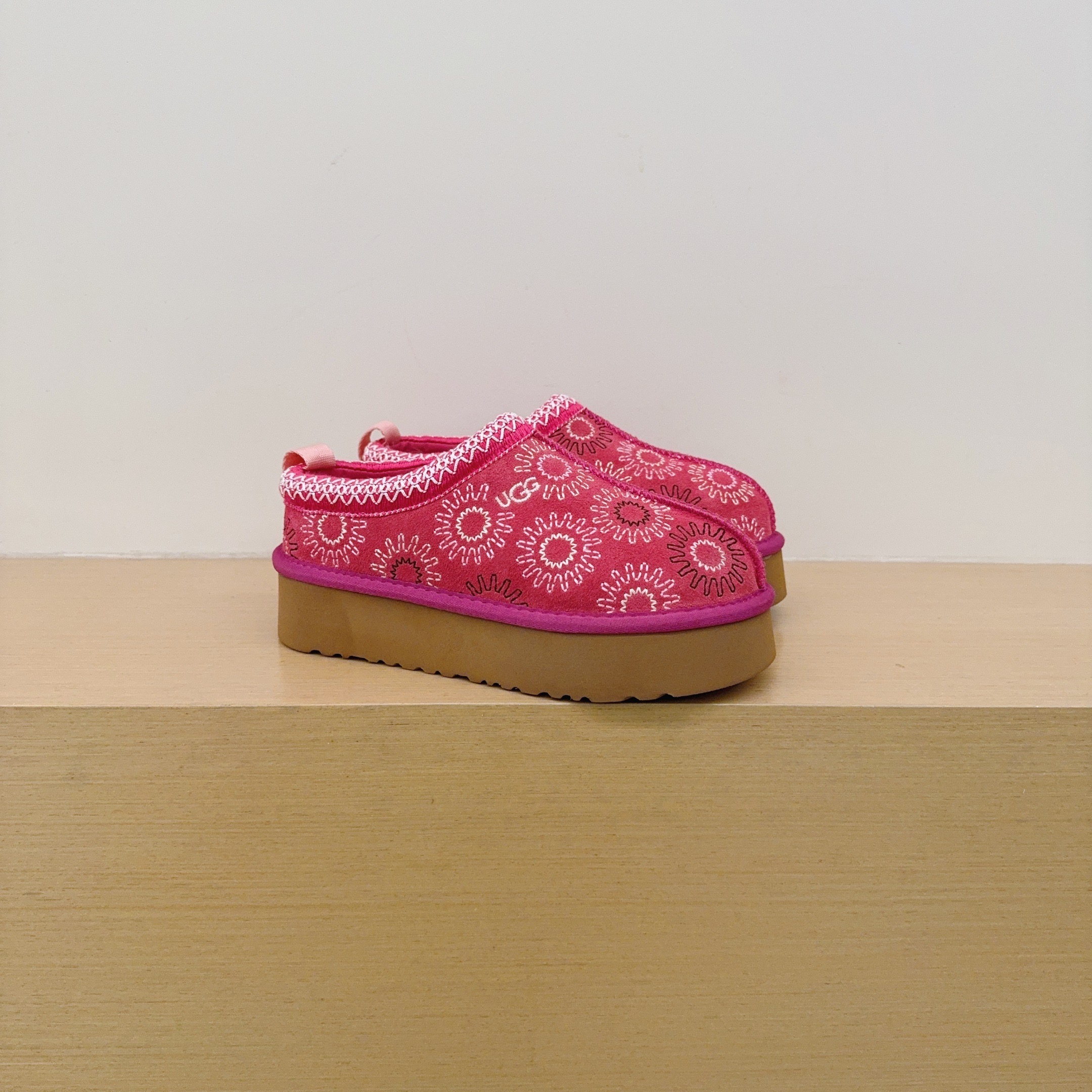 Embroidered Sun Platform