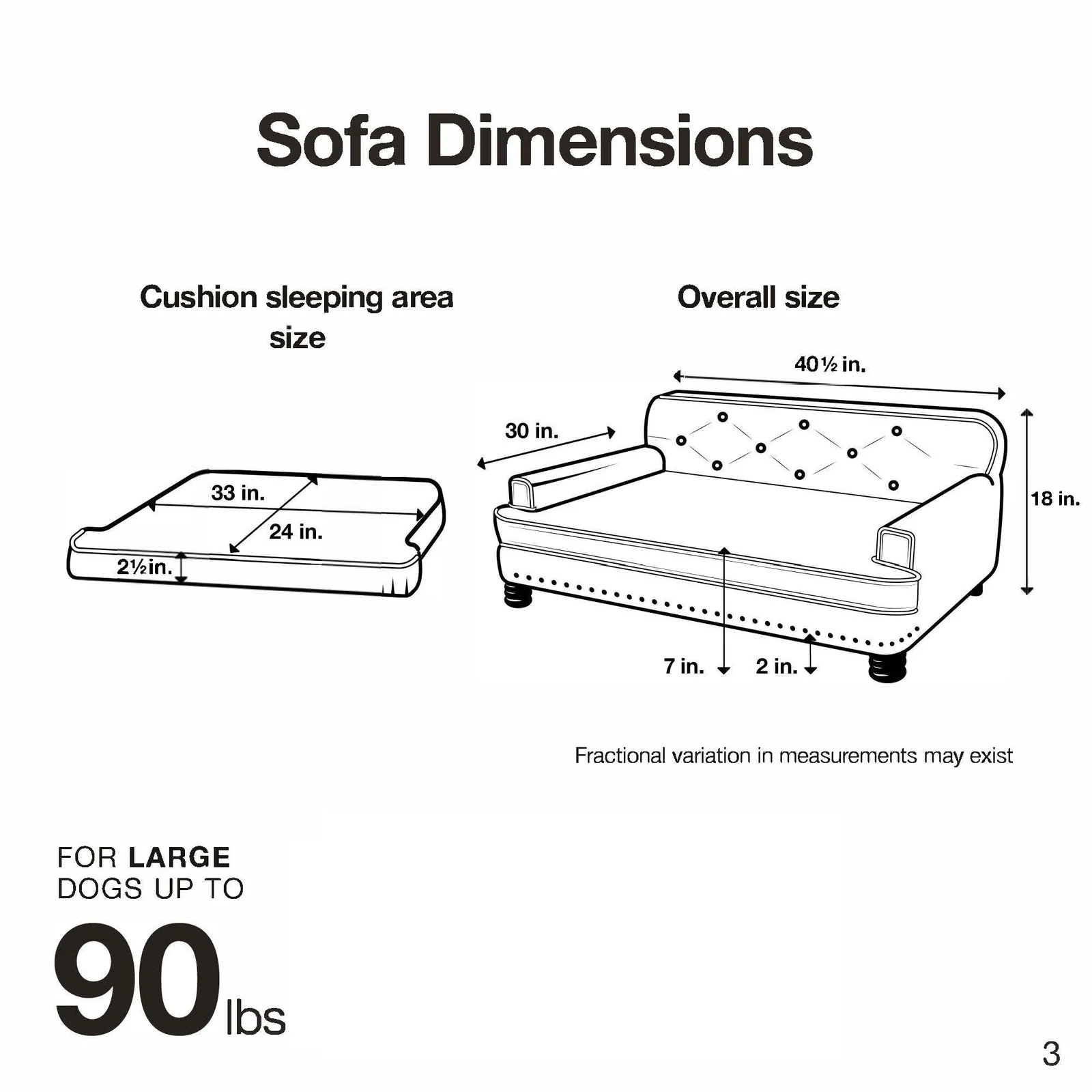Humphery Dog Sofa