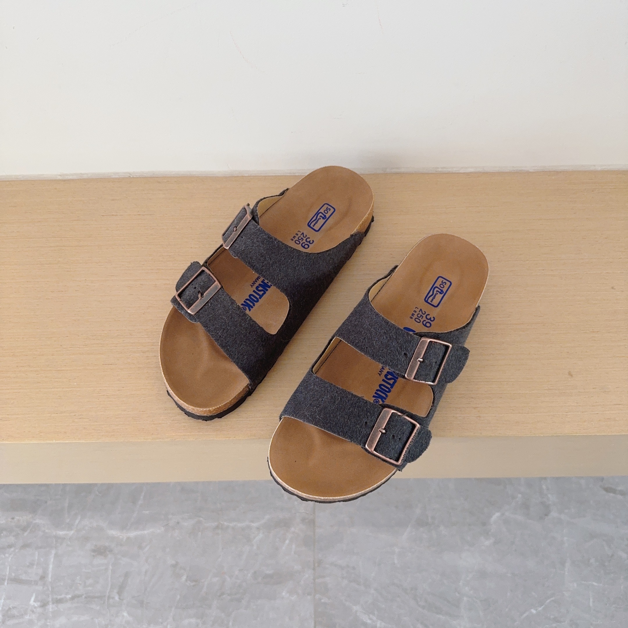 UGG Kids Wool Birken-Style Two-Strap Sandals Adult And Kids