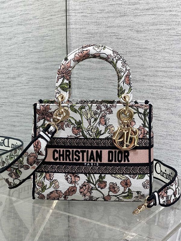 Dior Lady D-Lite Bag Floral