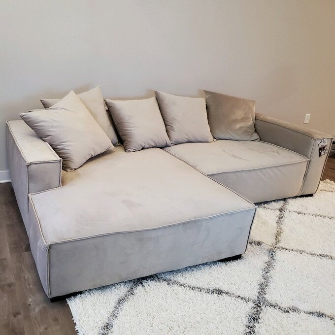 Madison 2 - Piece Upholstered Chaise Sectional