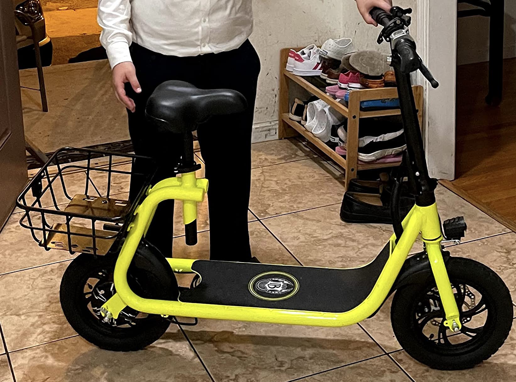 Electric Scooter for Adults - Foldable Scooter with Seat