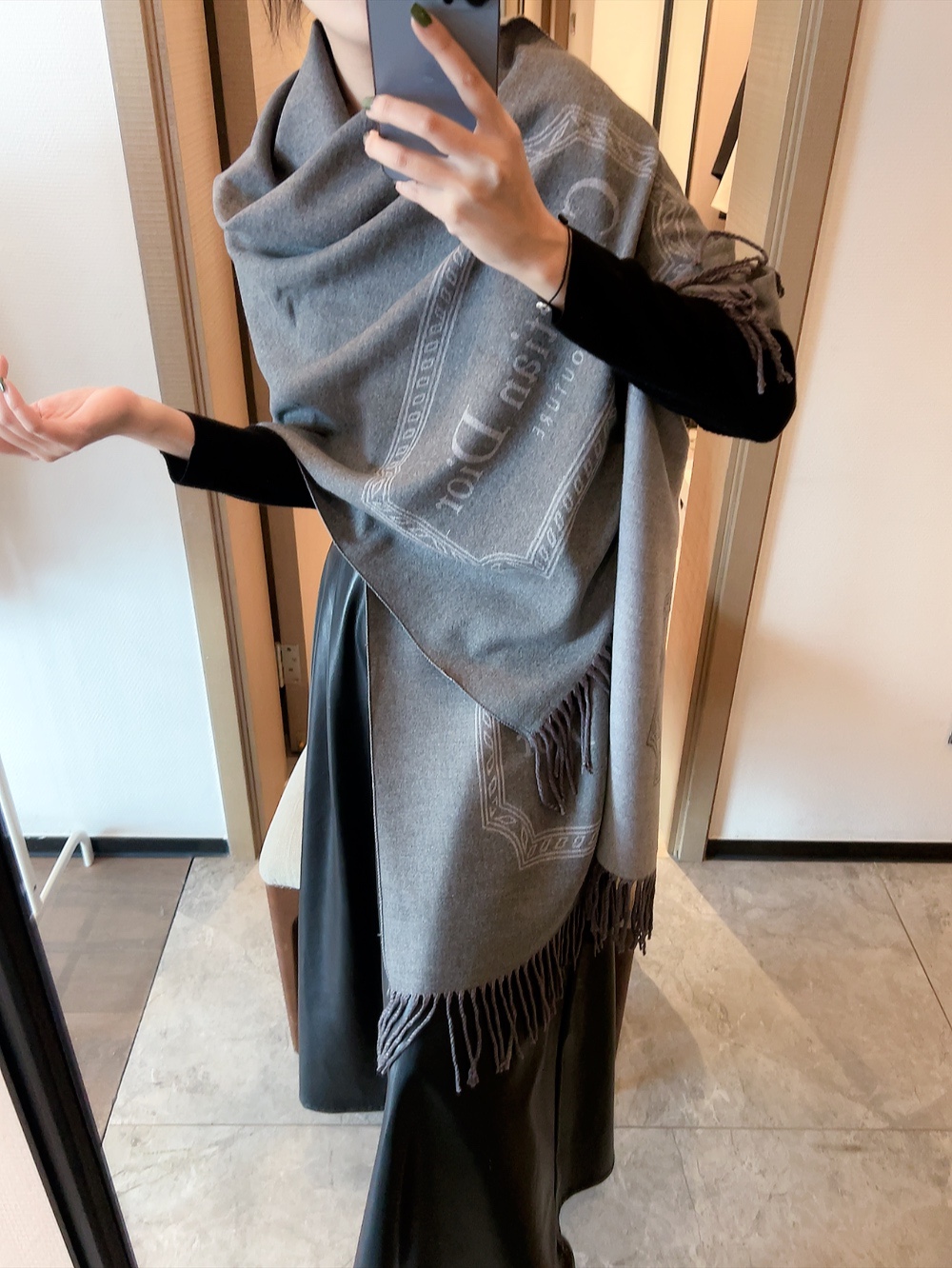 Dior Scarf Grey product images