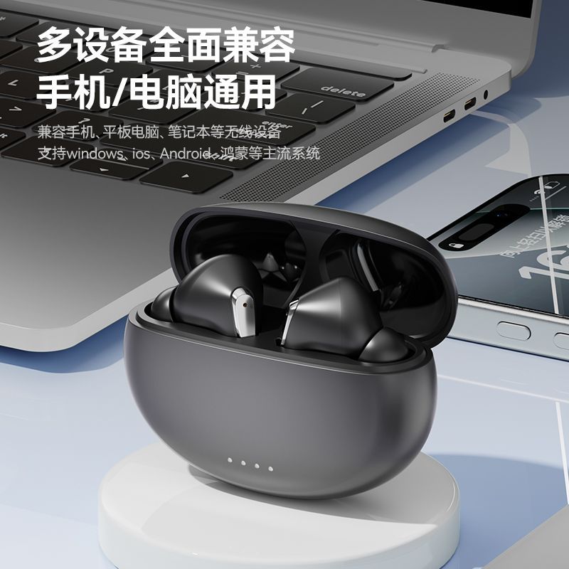 Wireless Earphones Bluetooth Earphone - back view