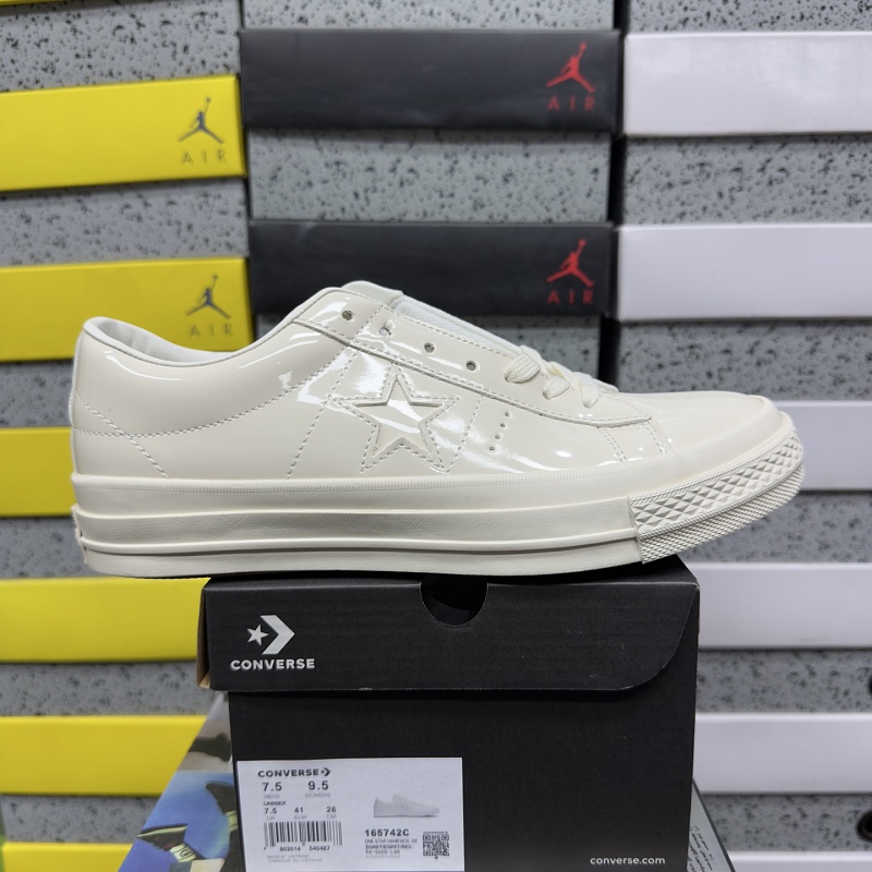 Converse White Platform Low Top