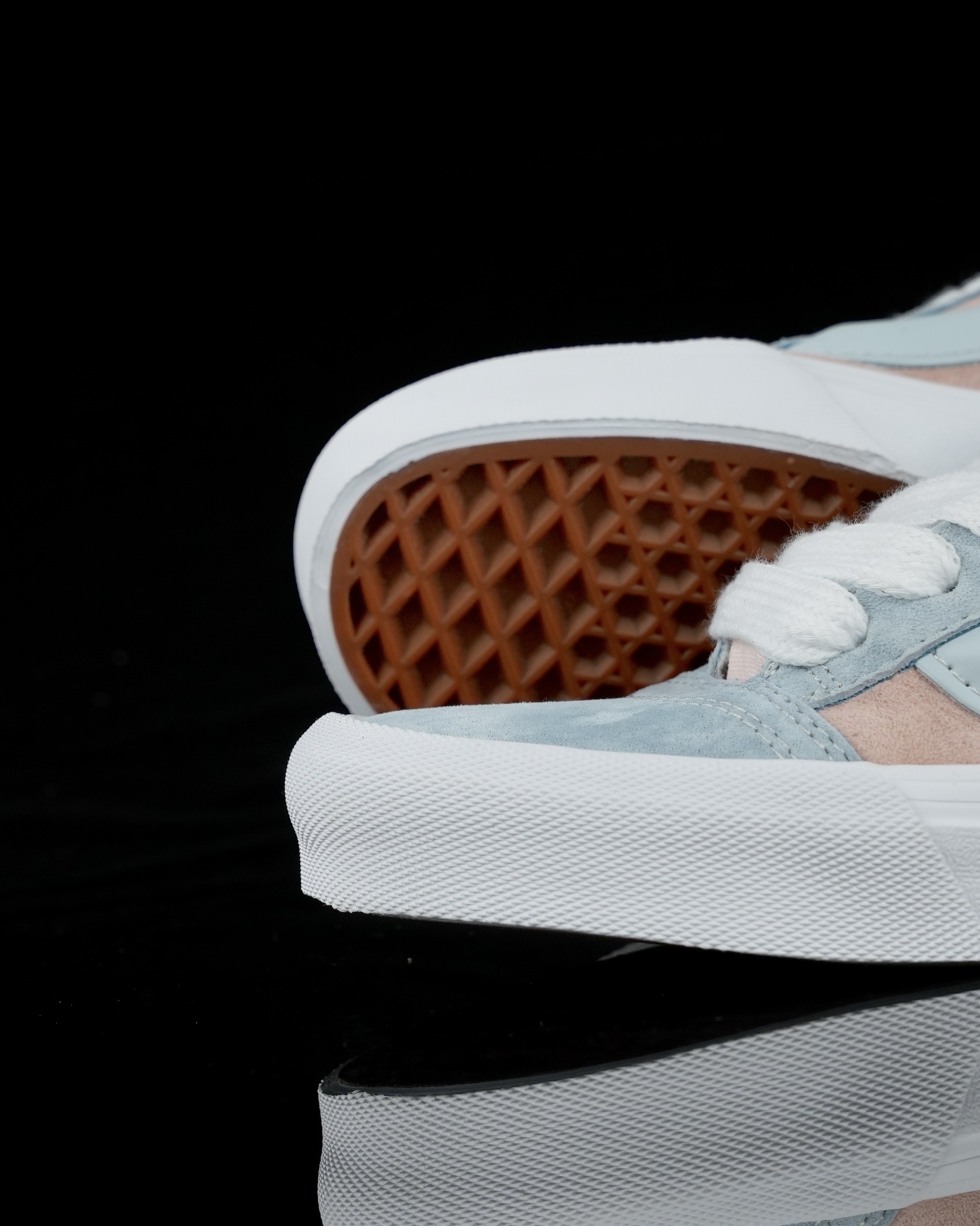 Vans Knu Skool Black Blue Chunky Sneakers