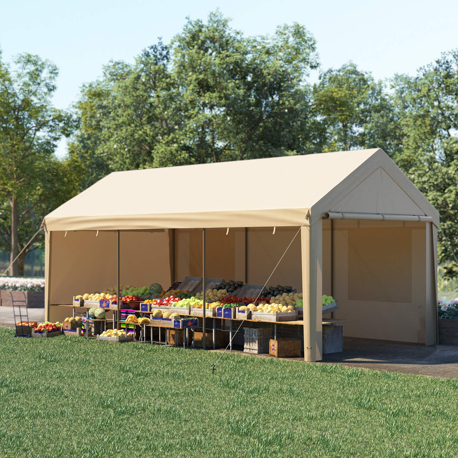 10x20ft Duty Carport