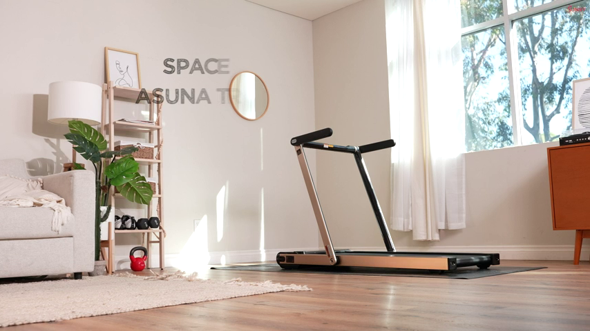 ASUNA Premium Slim Folding Treadmill Running Machine with