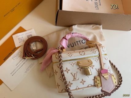 LV Louis Vuitton Desert Color Vanity Makeup Bag