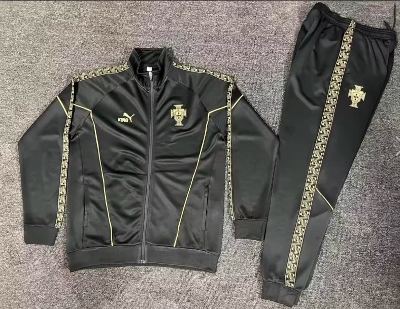 Portugal 2025 Eusébio Black Jacket Suit