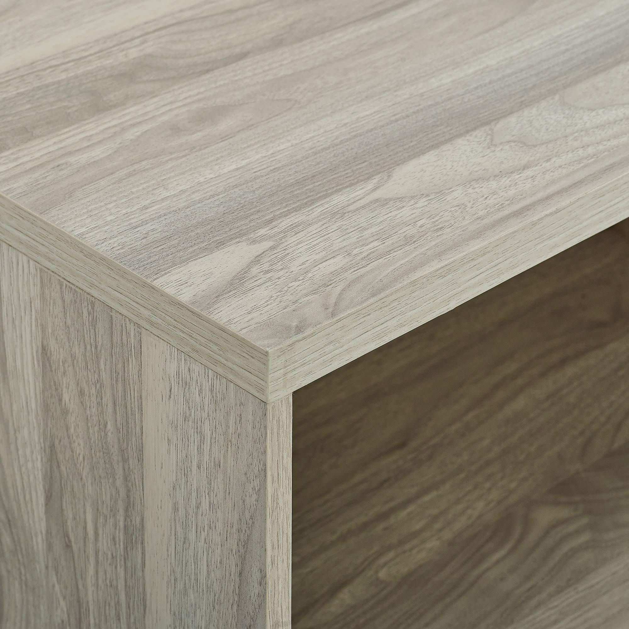 Modern Slatted Wood TV Stand for TV's up to 80