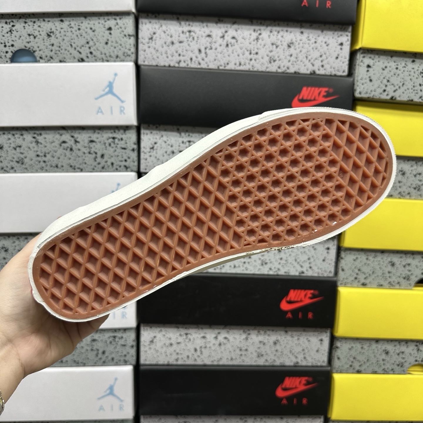Vans Skool Off White Pattern