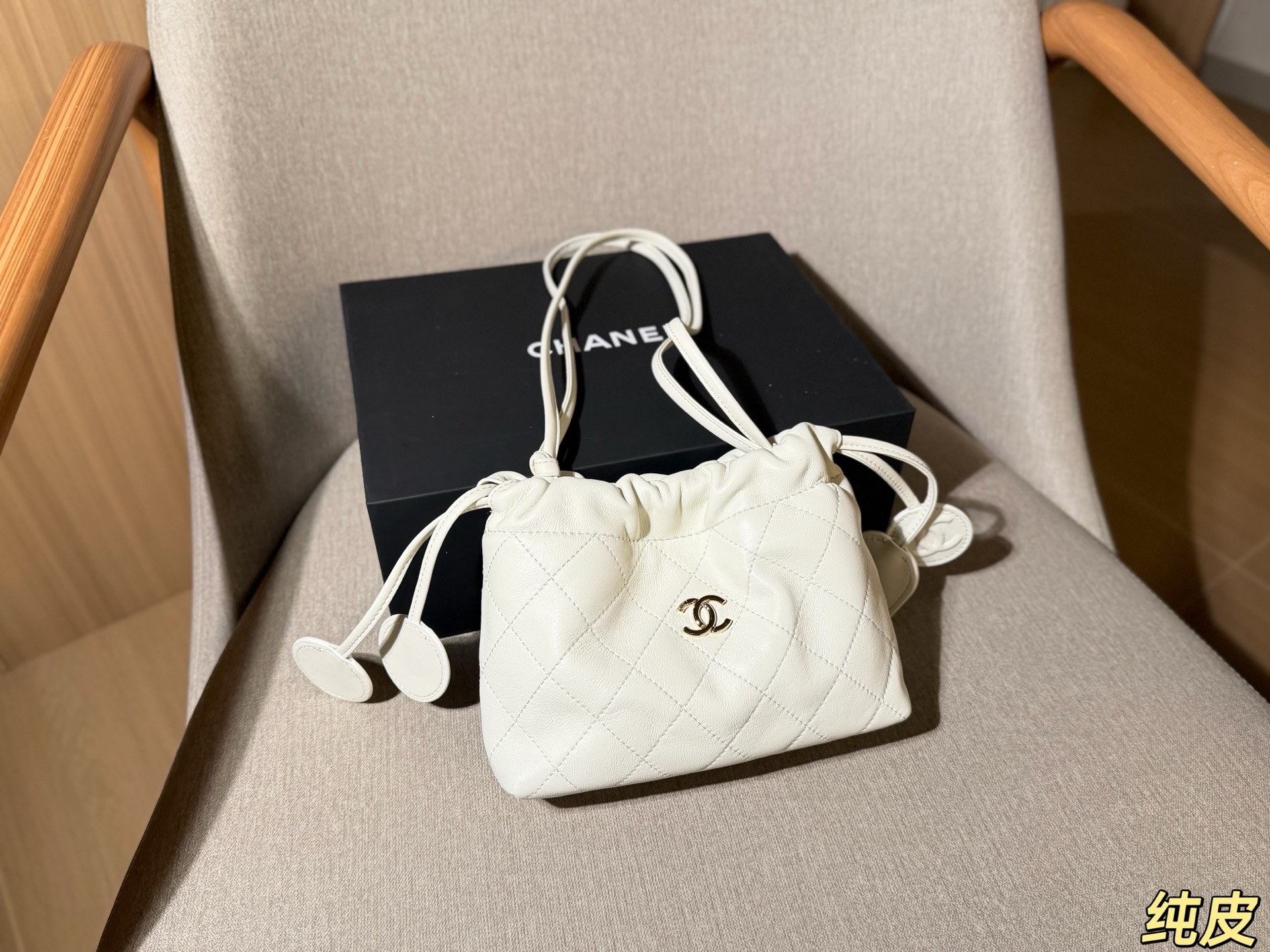 Chanel 26SS Drawstring Bucket Bag