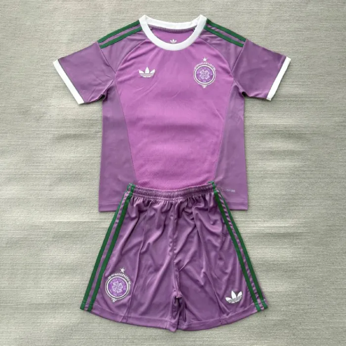 Kids Celtic Away Goalkeeper Suit 26/27