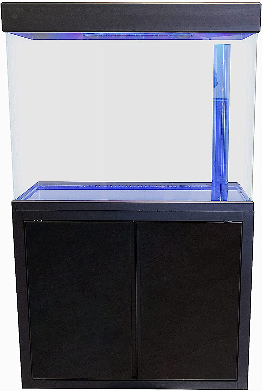 170 Gallon Aquarium Fish Tank LED Light Filter Upright Fishtank