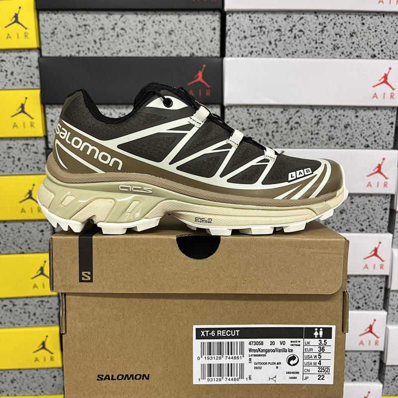 Salomon XT-6 Star Brown Sneakers
