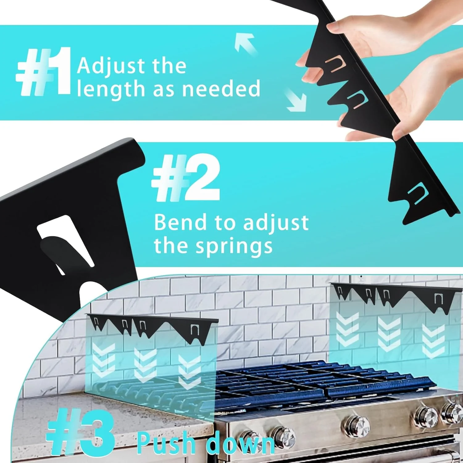 💥Hot Sale 💫2 Pack Stove Gap Filler Easy Retractable