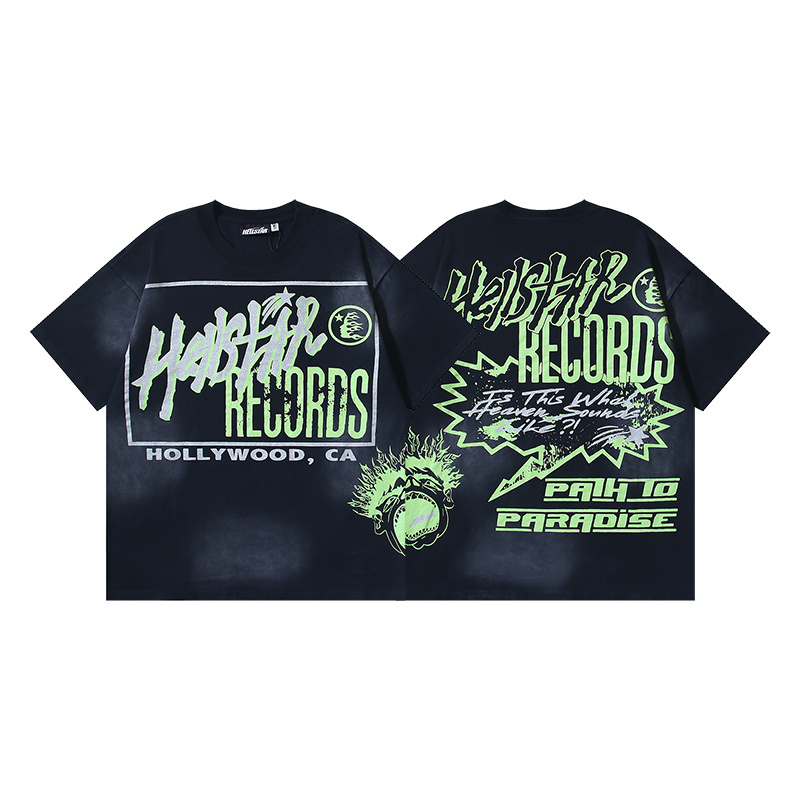 Hellstar Records Remix T-Shirt Black