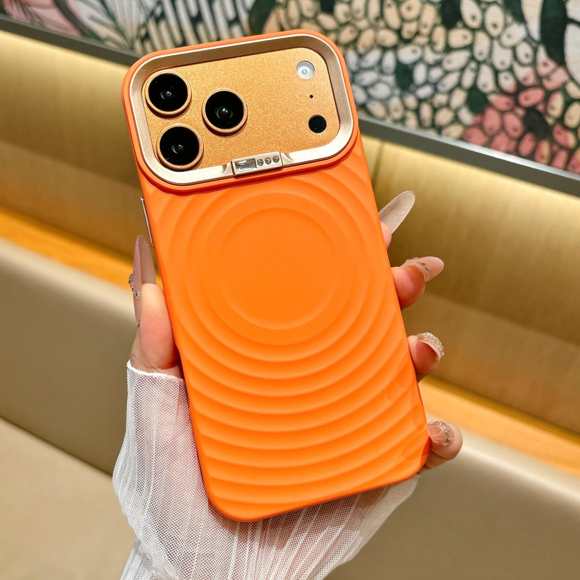 iPhone 17 Pro Max Protective Case Liquid Silicone - back view