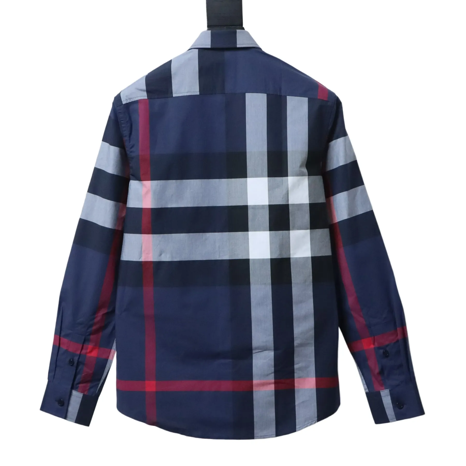 Burberry Classic Check Cotton Shirt Blue - ogsneaker