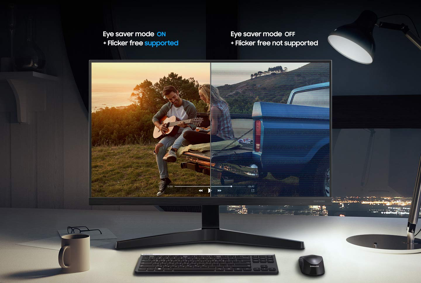27-inch Screen LED-Lit Monitor 5ms 75Hz Eye-Saver Mode with