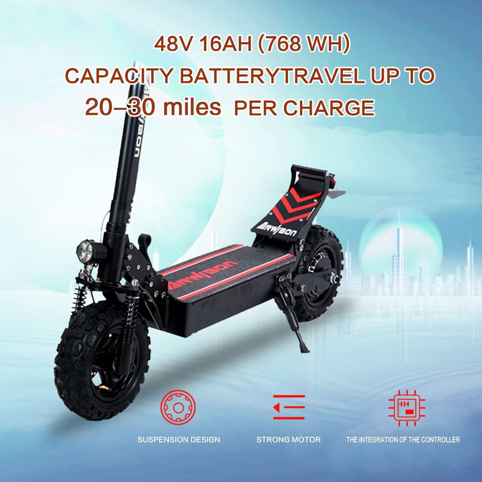 Electric Kick Scooter for Adults - 2500W Motor