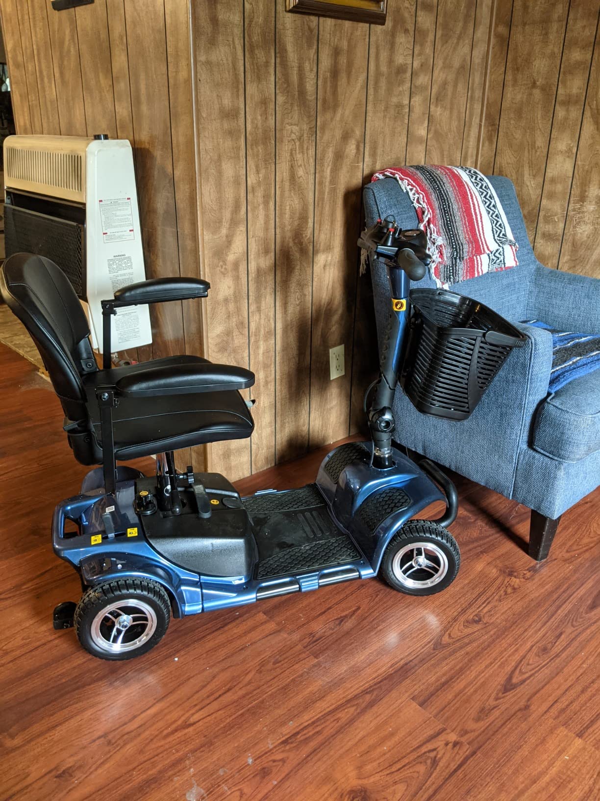 Vive 4 Wheel Mobility Scooter - Electric Powered Wheelchair