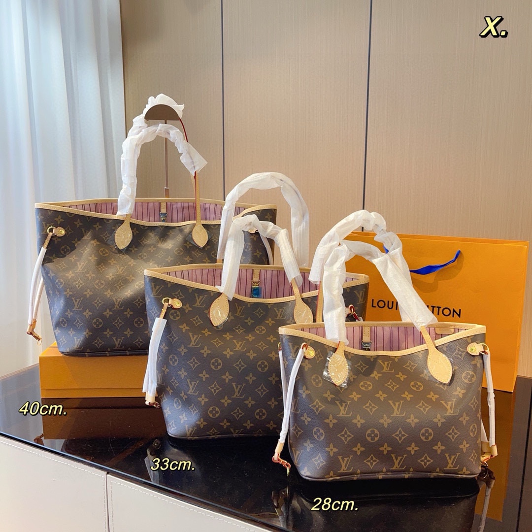 LV neverfull onthego bag