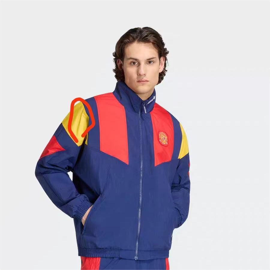 Spain Red/Blue windbreaker