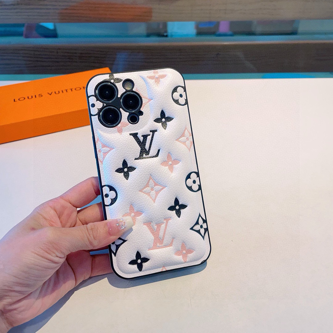 Louis Vuitton Pastel Embossed Monogram Luxury Phone Case