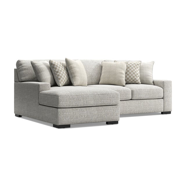 Larce 2-Piece Next-Gen Nuvella™ Performance Fabric Sofa Chaise