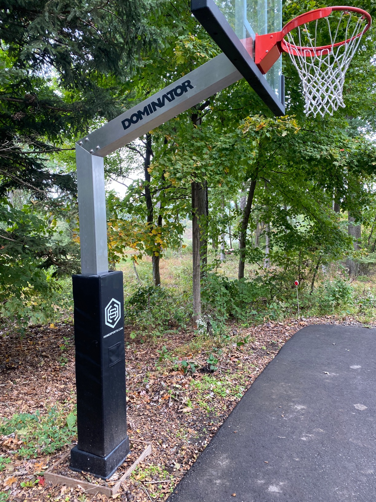 Dominator Inground Basketball Hoop - Adjustable Basketball Goal