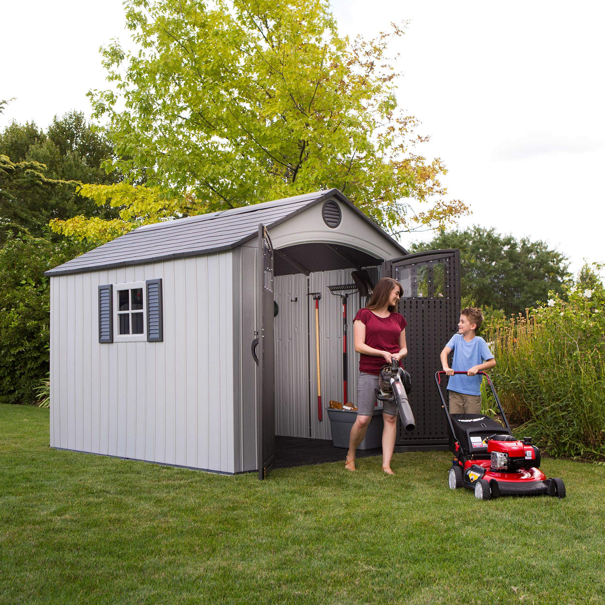 Lifetime 8x10 ft Storage Shed