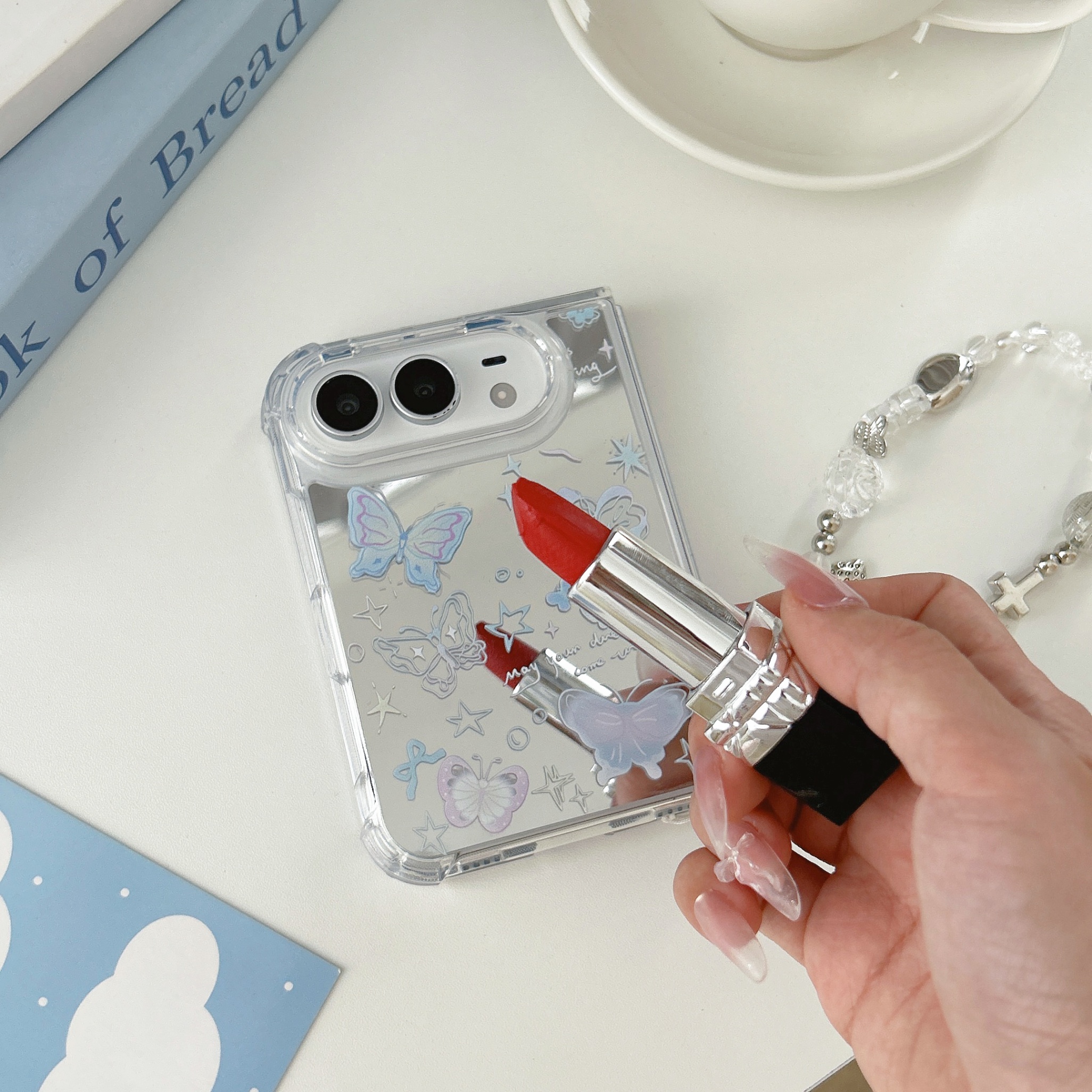 Galaxy Z Flip 6 Protective Case Precise Fit - back view