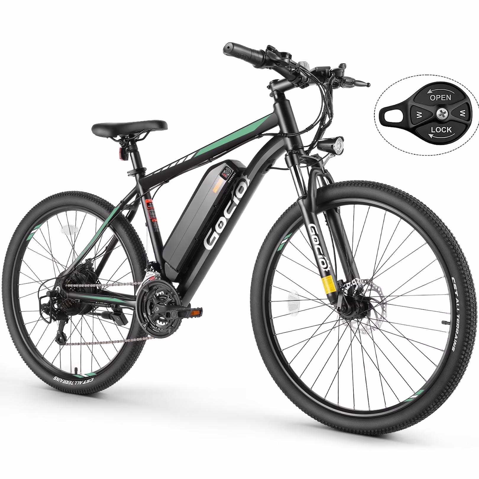 Gocio 26in Electric Mountain Bike, 350W, 36V 374.4Wh