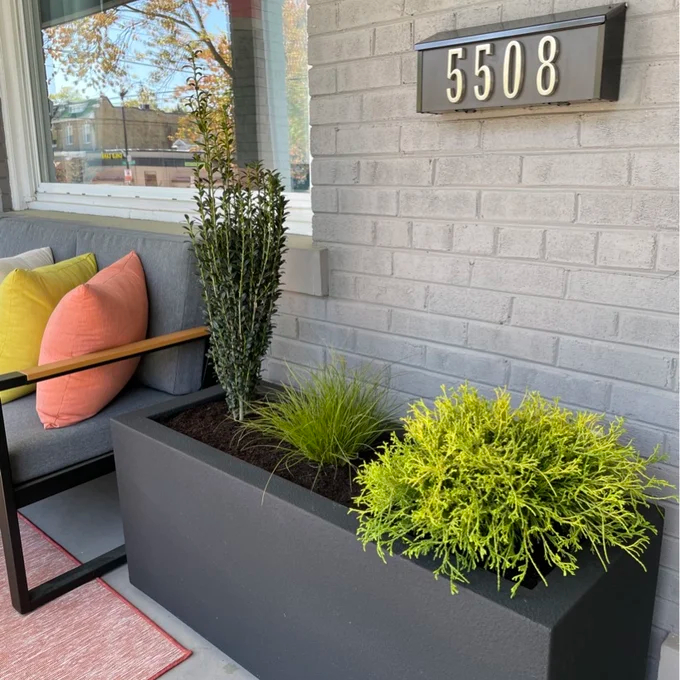 Smyrna Tall Polymer Planter Box
