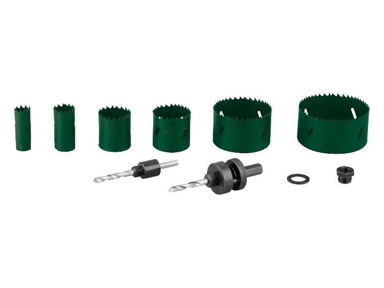 Scie cloche, 9 pièces