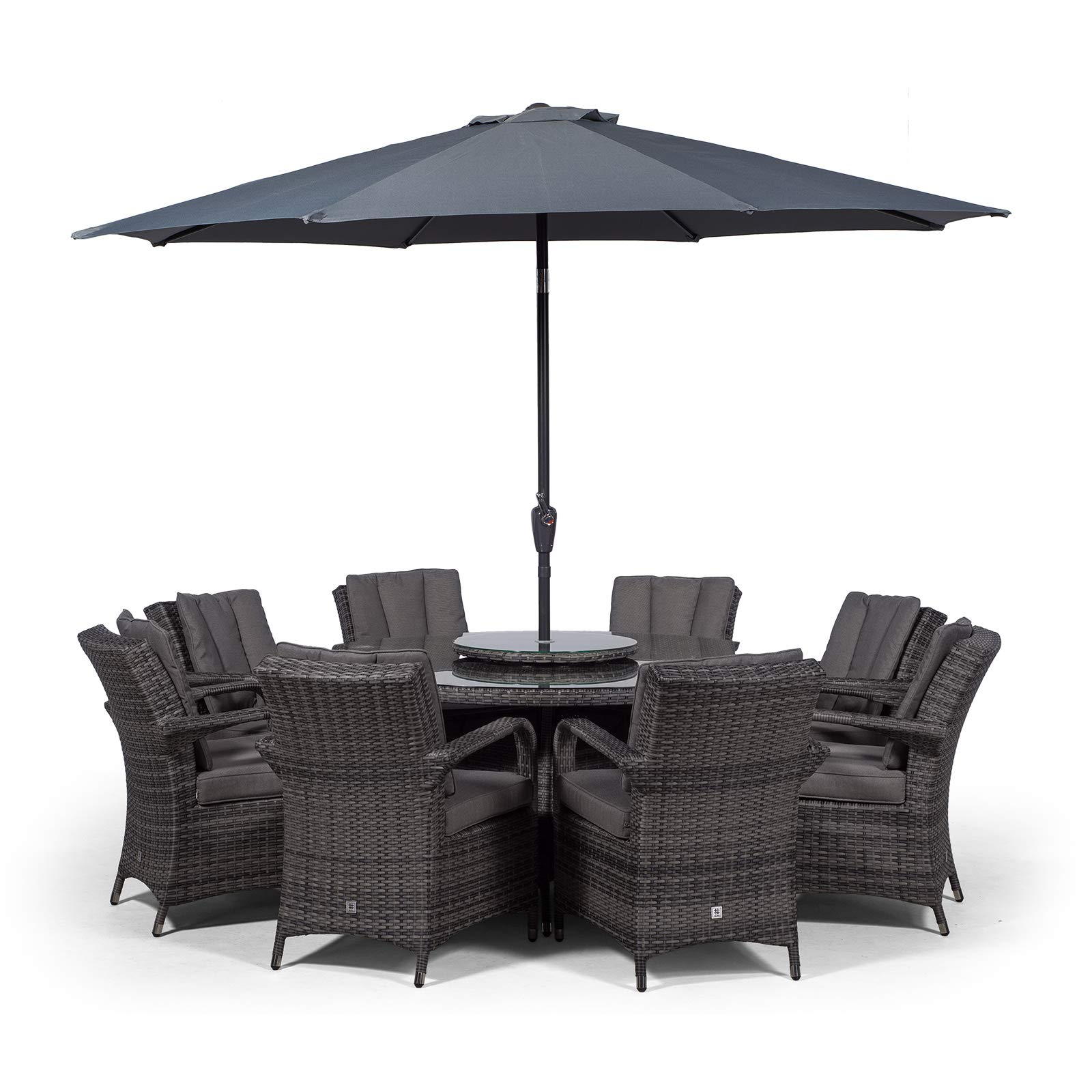 8 Seater Rattan Dining Set