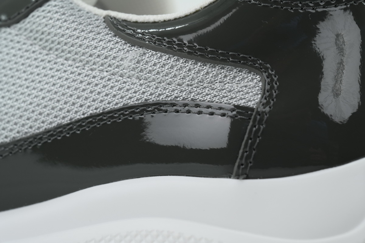 Prada America's Cup Sneakers Charcoal Gray