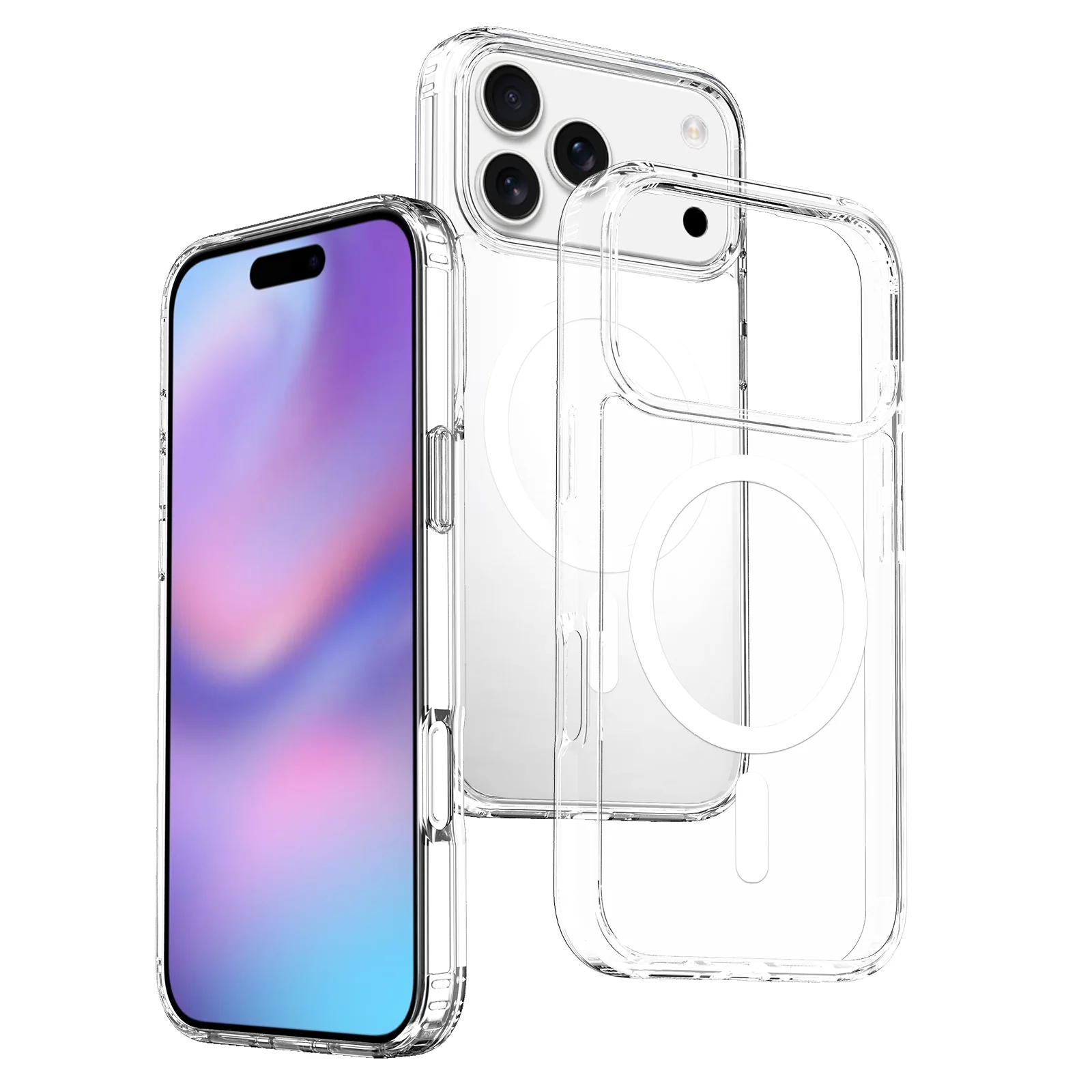 iPhone 17 Pro Max Protective Case Shockproof - back view