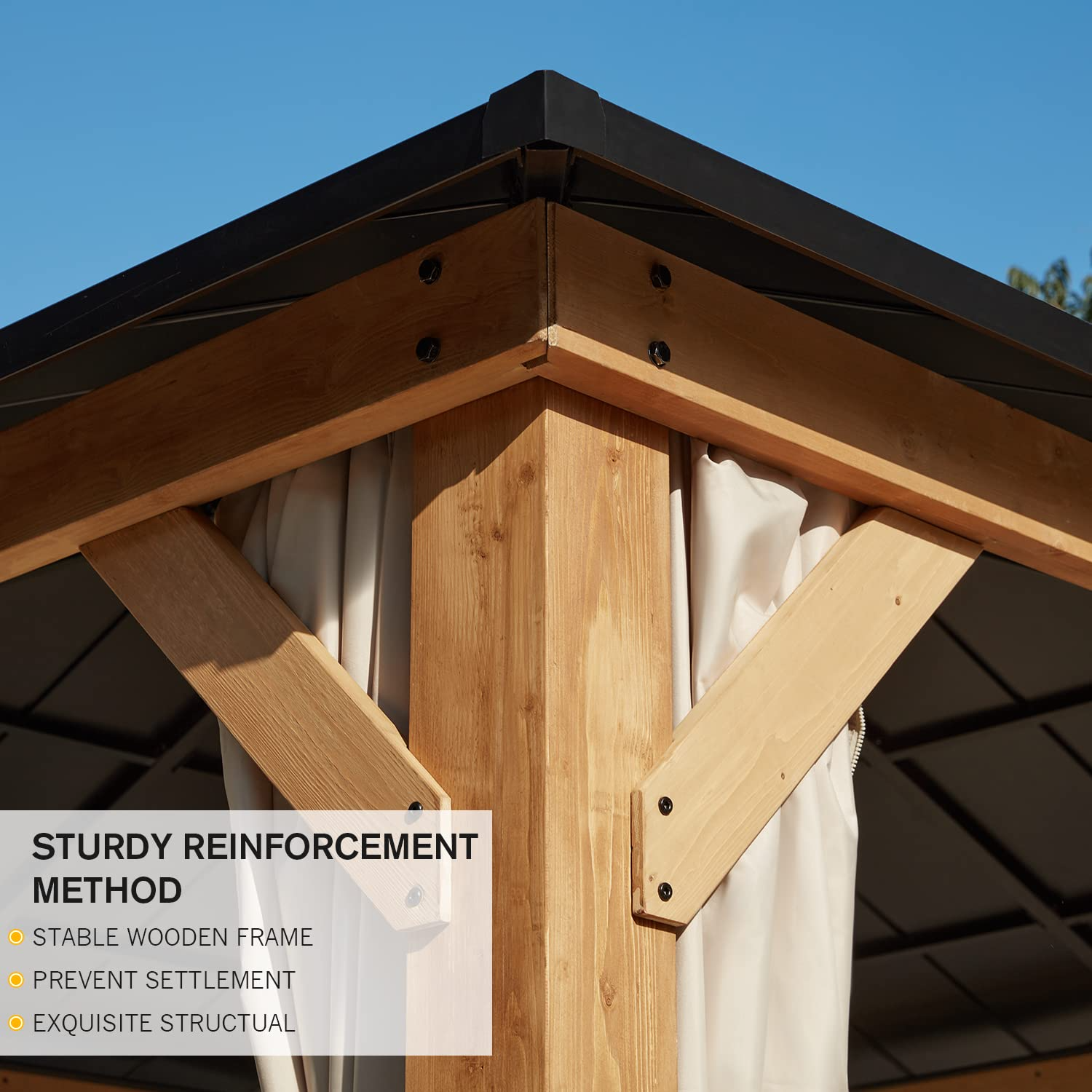 Spruce Wood Gazebo
