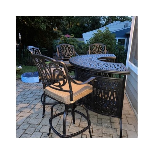 Allene Bar Set with Metal Outer Material