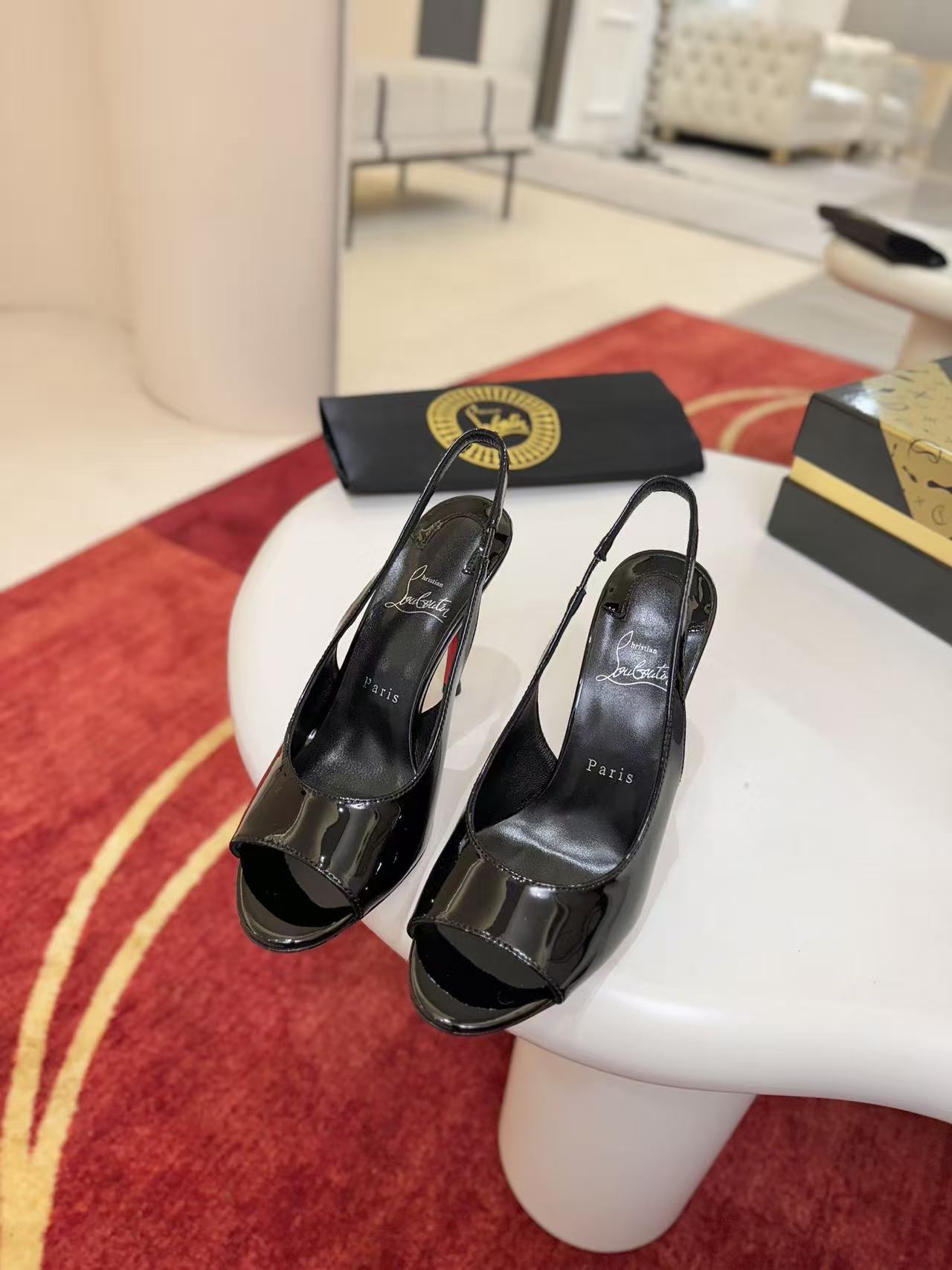Sofia Z Peep Toe Slingback Pump