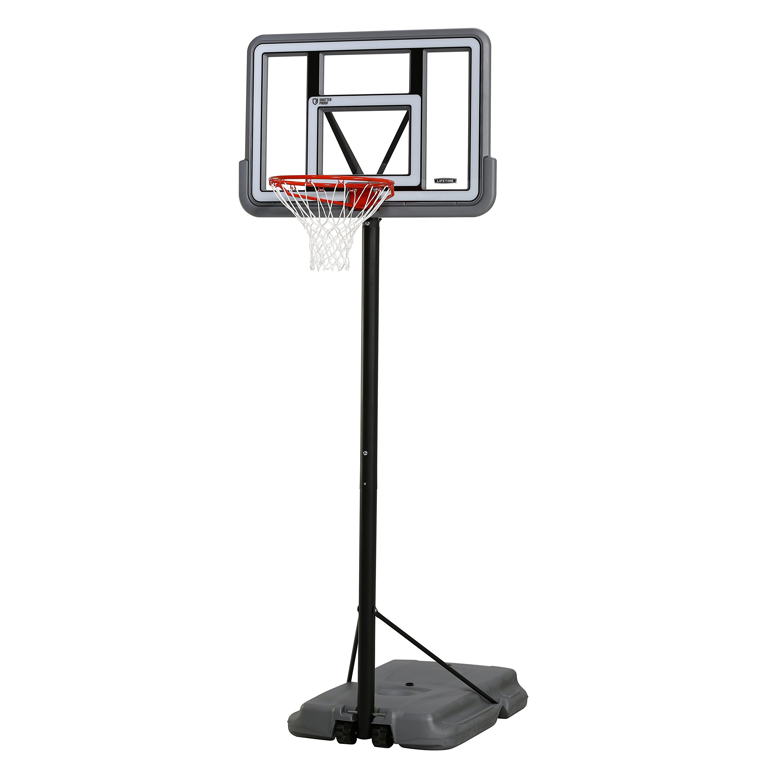 Lifetime Pro Court Height Adjustable Portable Basketball System