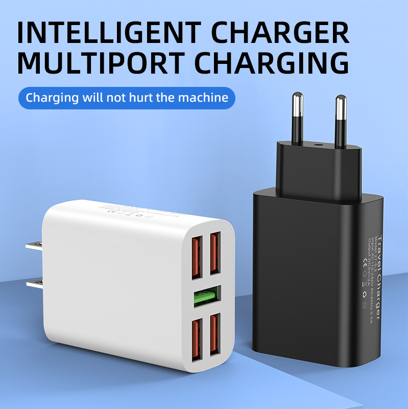 Charger Charging Accessory Multi-Color - back view