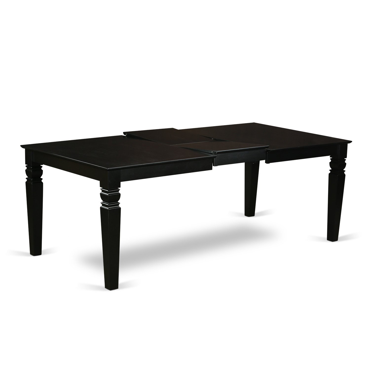 5Pc Rectangular 66/84 Inch Table with 18