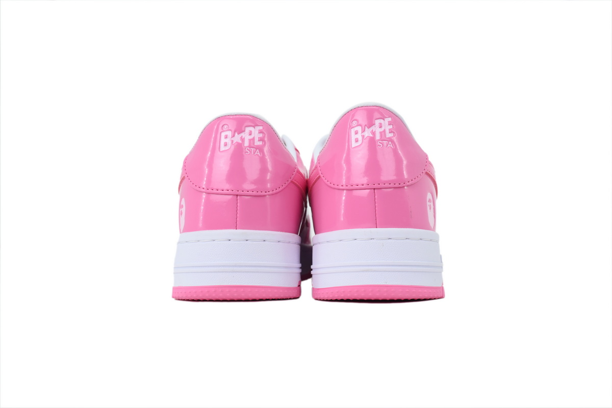 BATHING APE Peach Red White OXZ-SHMX30-491P